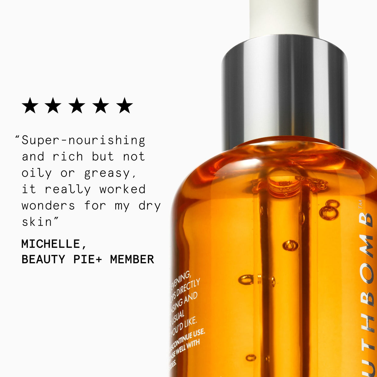 Youthbomb Advanced Renewal Oil With GGA, Double-Algae Complex & Skinvital4™