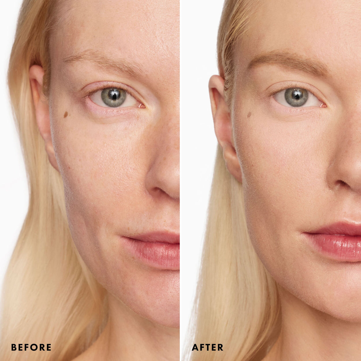 blonde Before-After
