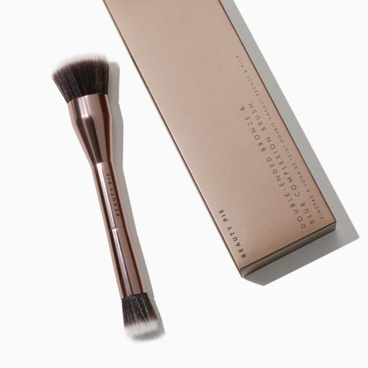 Double-Ended Bronze & Blur Complexion Brush