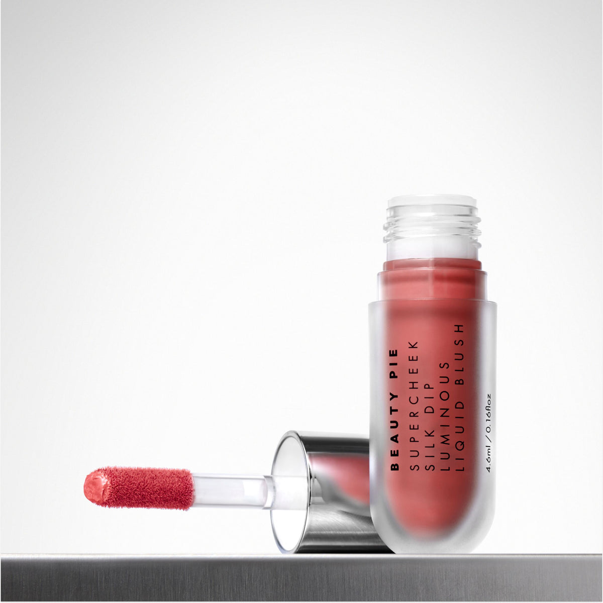 Supercheek Duo Silk Dip Blush + Double-Ended Brush