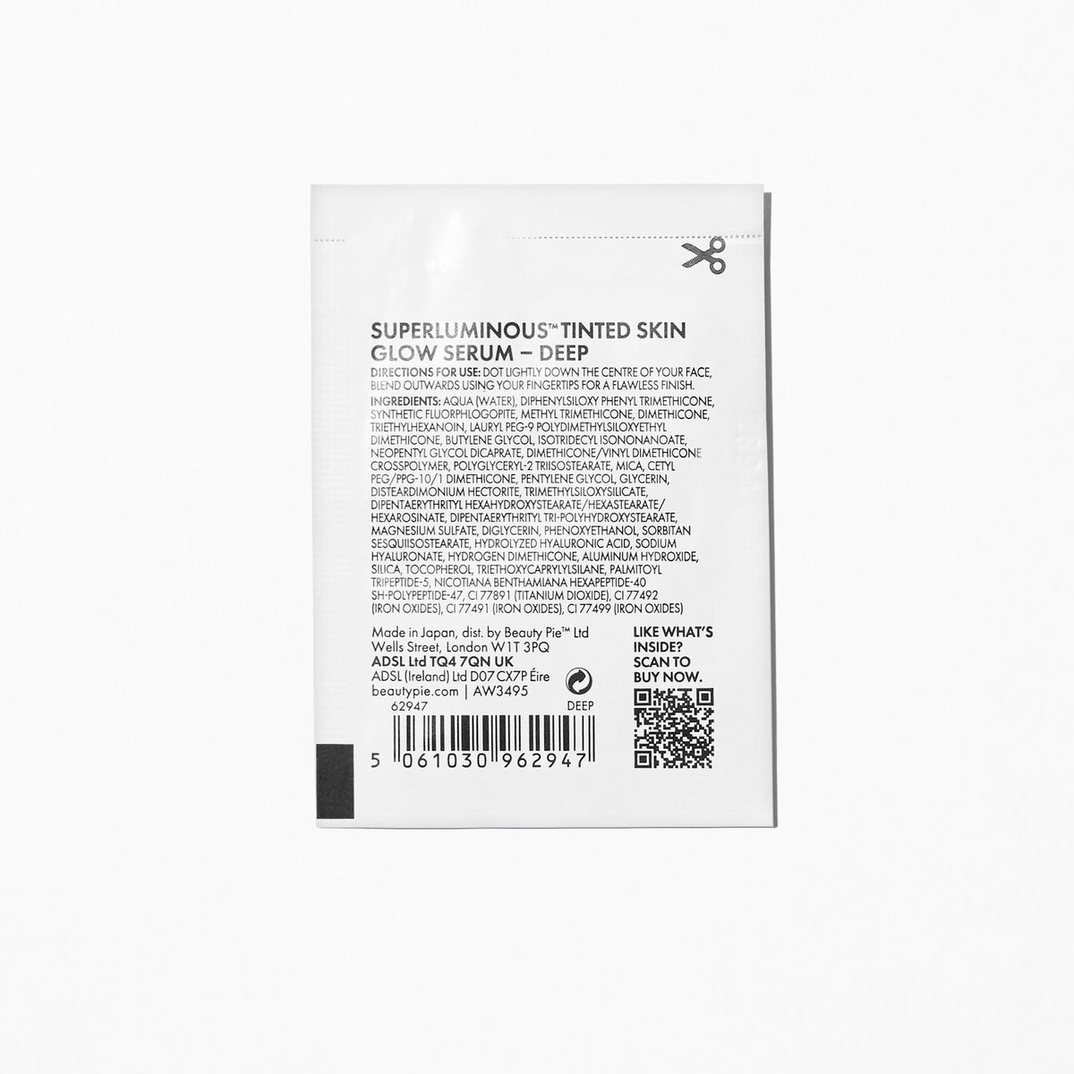 Superluminous Tinted Skin Glow Serum Sachet