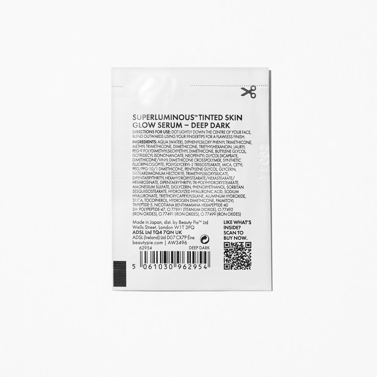 Superluminous Tinted Skin Glow Serum Sachet