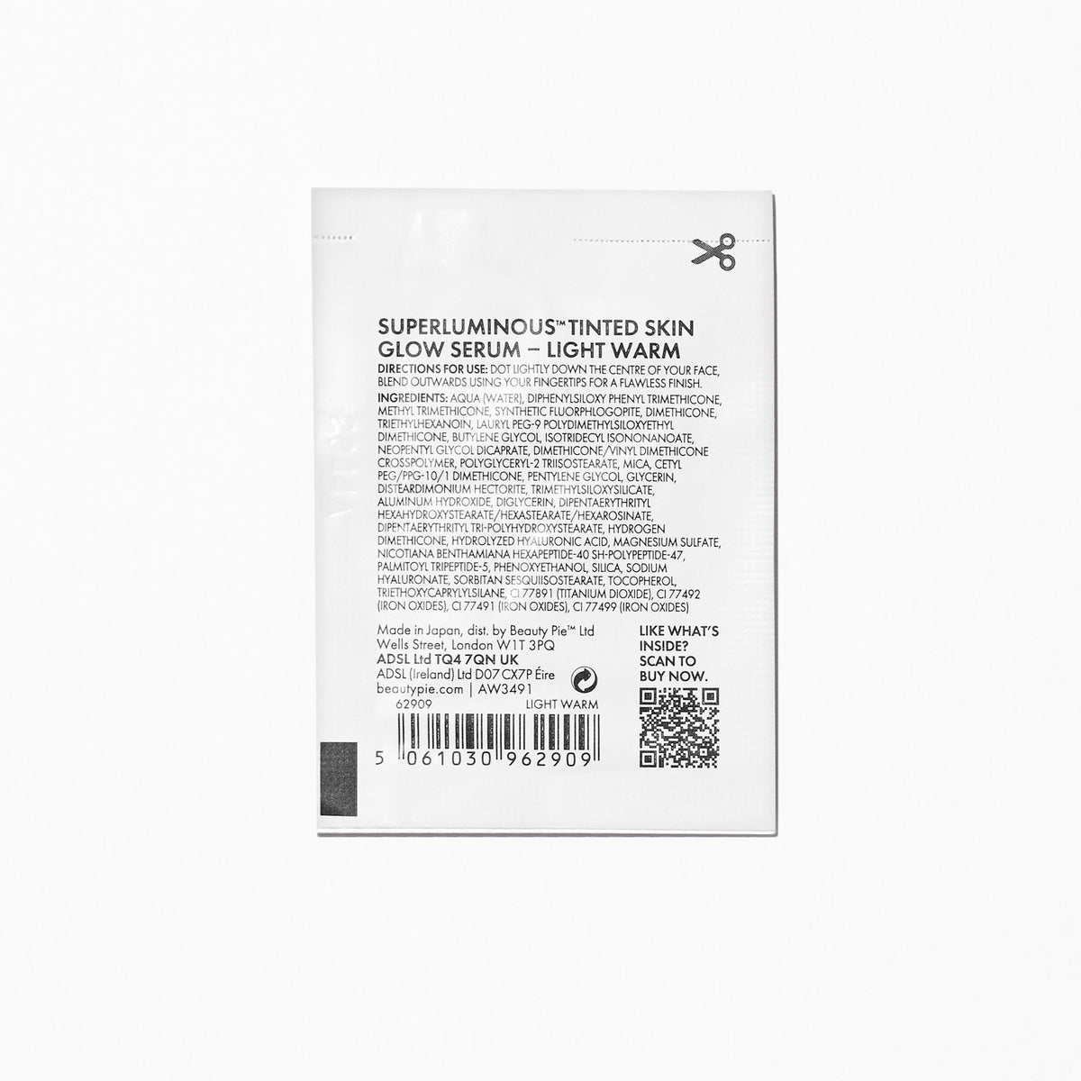 Superluminous Tinted Skin Glow Serum Sachet