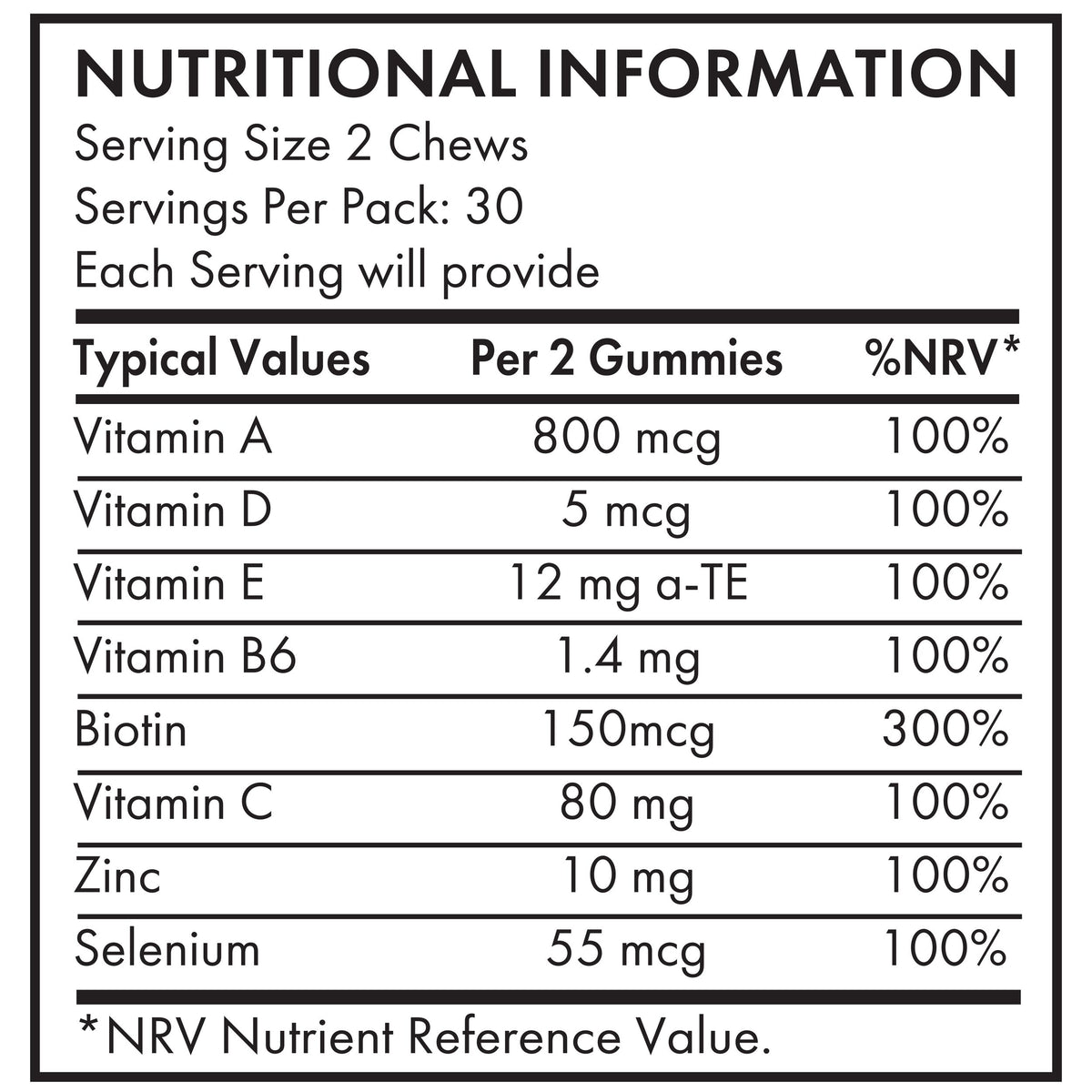 Goody Two Chews Hair, Skin & Nails Gummies